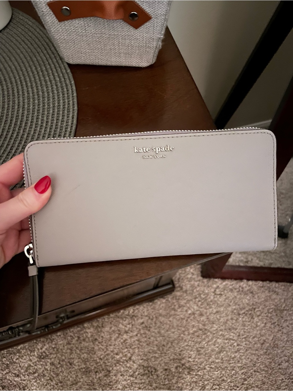 Kate Spade New York Slim Zip Continental Wallet NWT